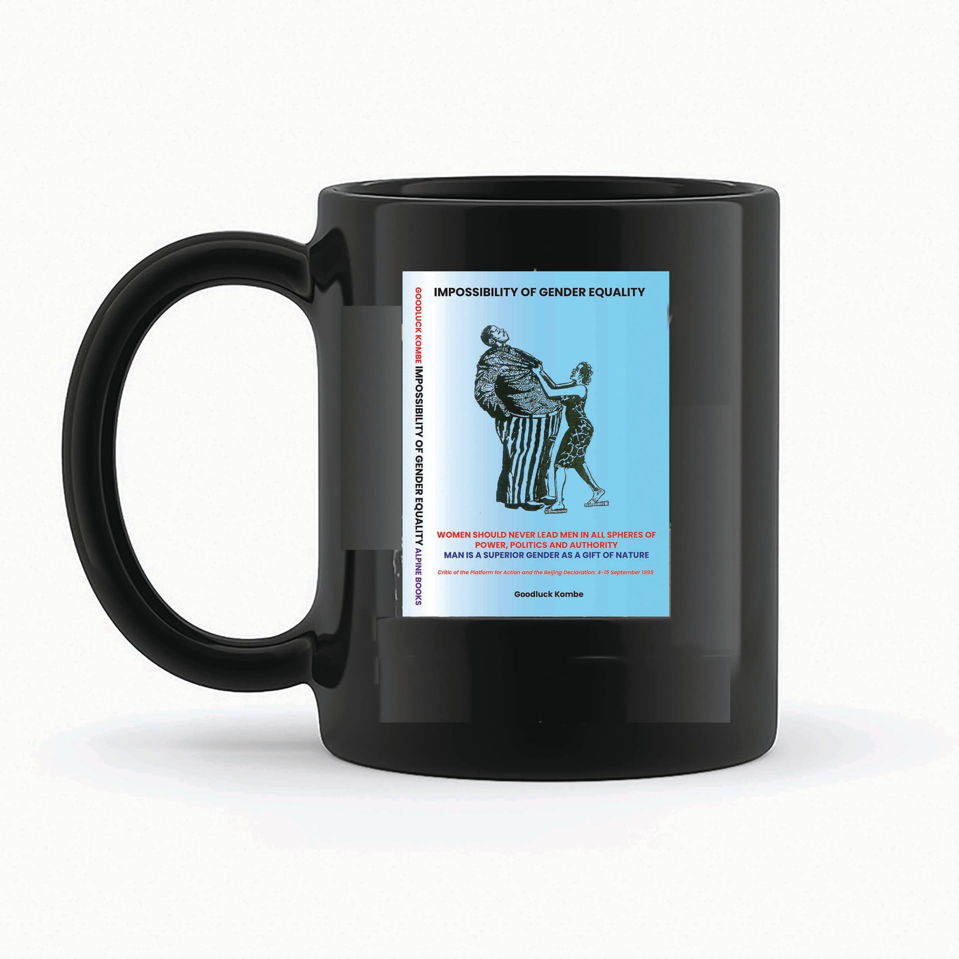 Cover Print Mug — English